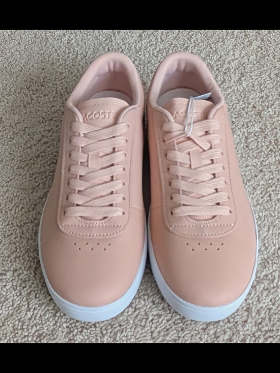 Lacoste Shoes - Lacoste Baseshot Evo Women's neakers Pink/ White. 10M New With Box